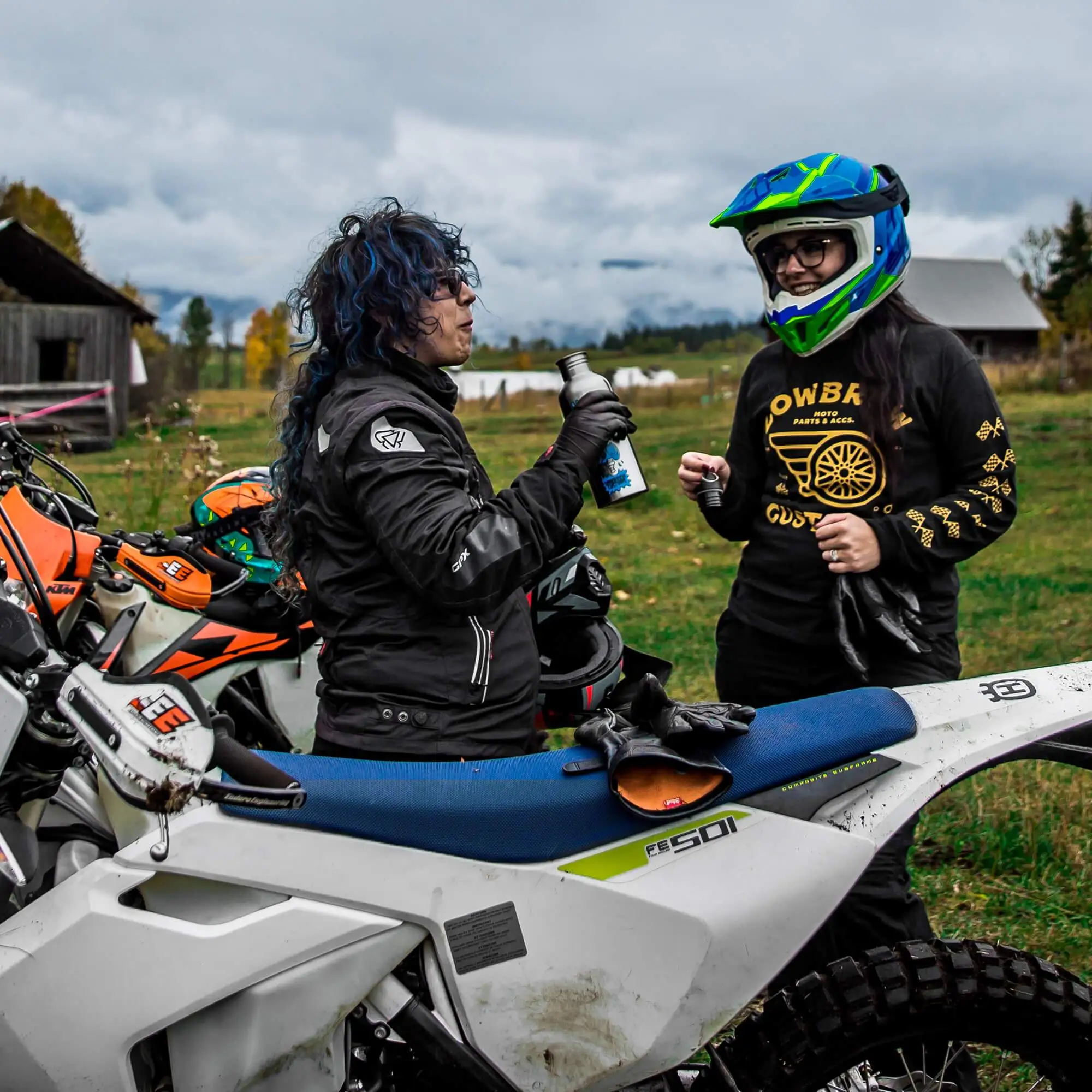 Lowbrow Customs Trademark Long Sleeve Shirt - Image 7