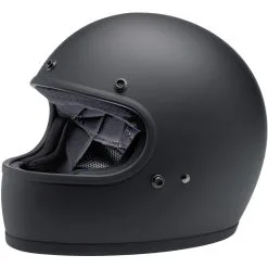 Biltwell Gringo DOT/ECE Approved Full Face Helmet - Flat Black