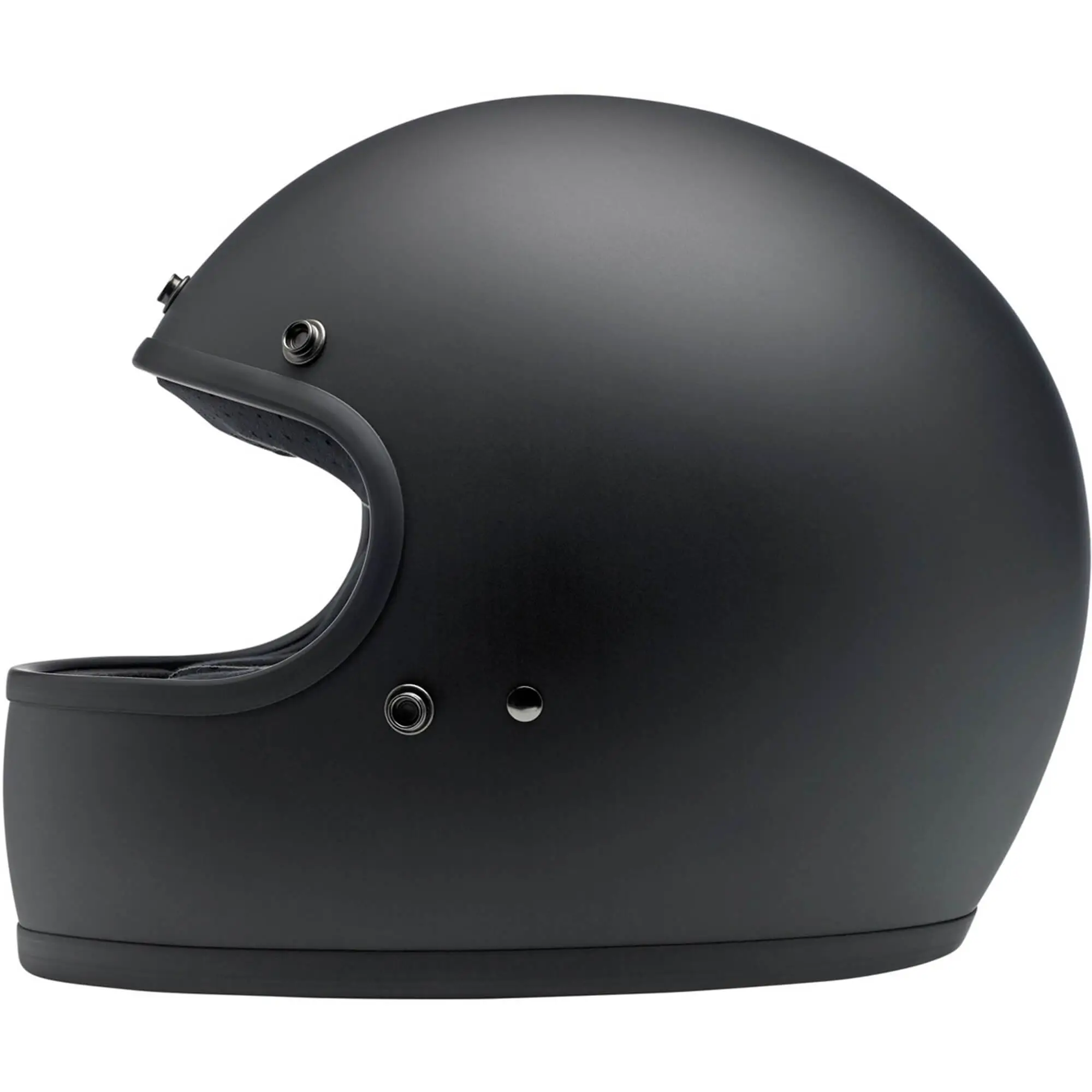 Biltwell Gringo DOT/ECE Approved Full Face Helmet - Flat Black - Image 6
