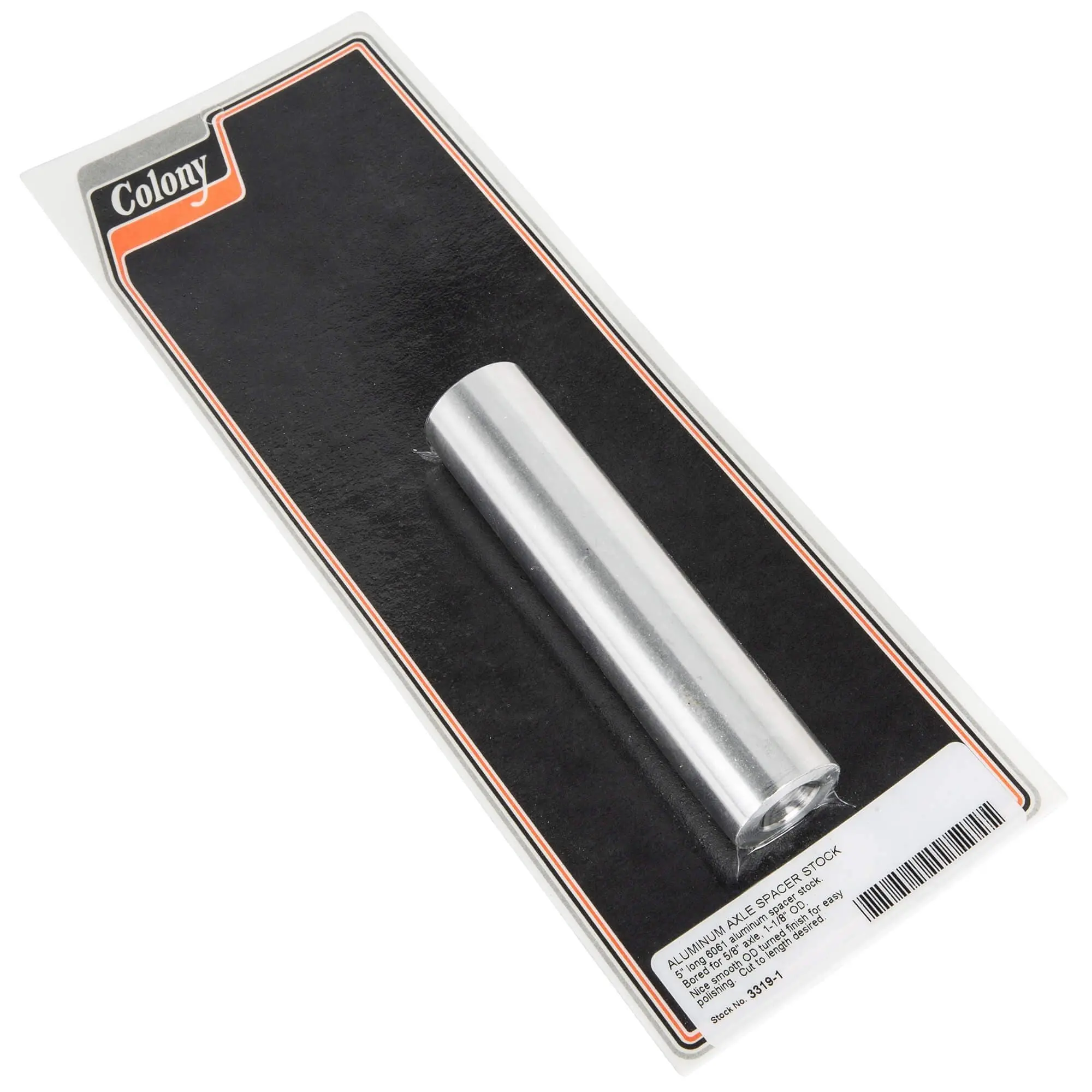 Colony #3319-1 Aluminum Axle Spacer Stock 5 Inch X 5/8 Inch I.D.