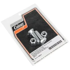 Colony #3355-4 Zinc Plated Rear Fender Support Mount Screws 1984-2000 Harley-Davidson Softail And 1980-1986 FXWG