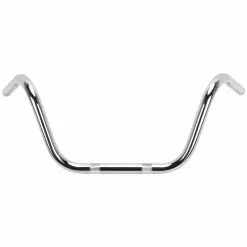 Lowbrow Customs Mini Ape Hanger Springer Handlebars - 1 Inch - 9 Inch Rise - Chrome