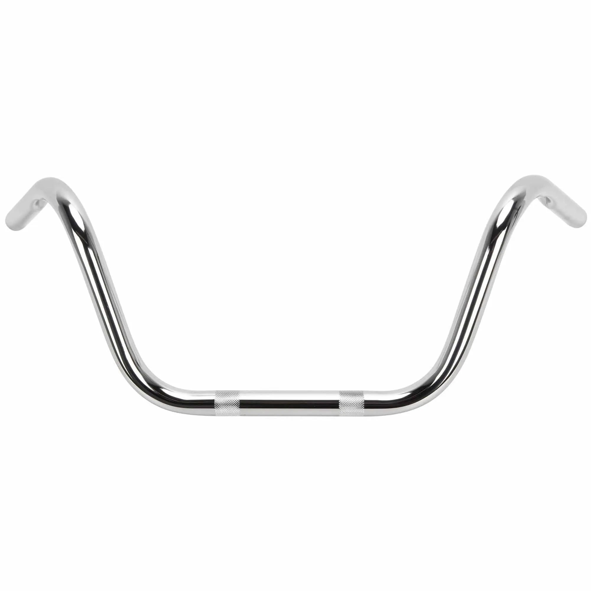 Lowbrow Customs Mini Ape Hanger Springer Handlebars - 1 Inch - 9 Inch Rise - Chrome