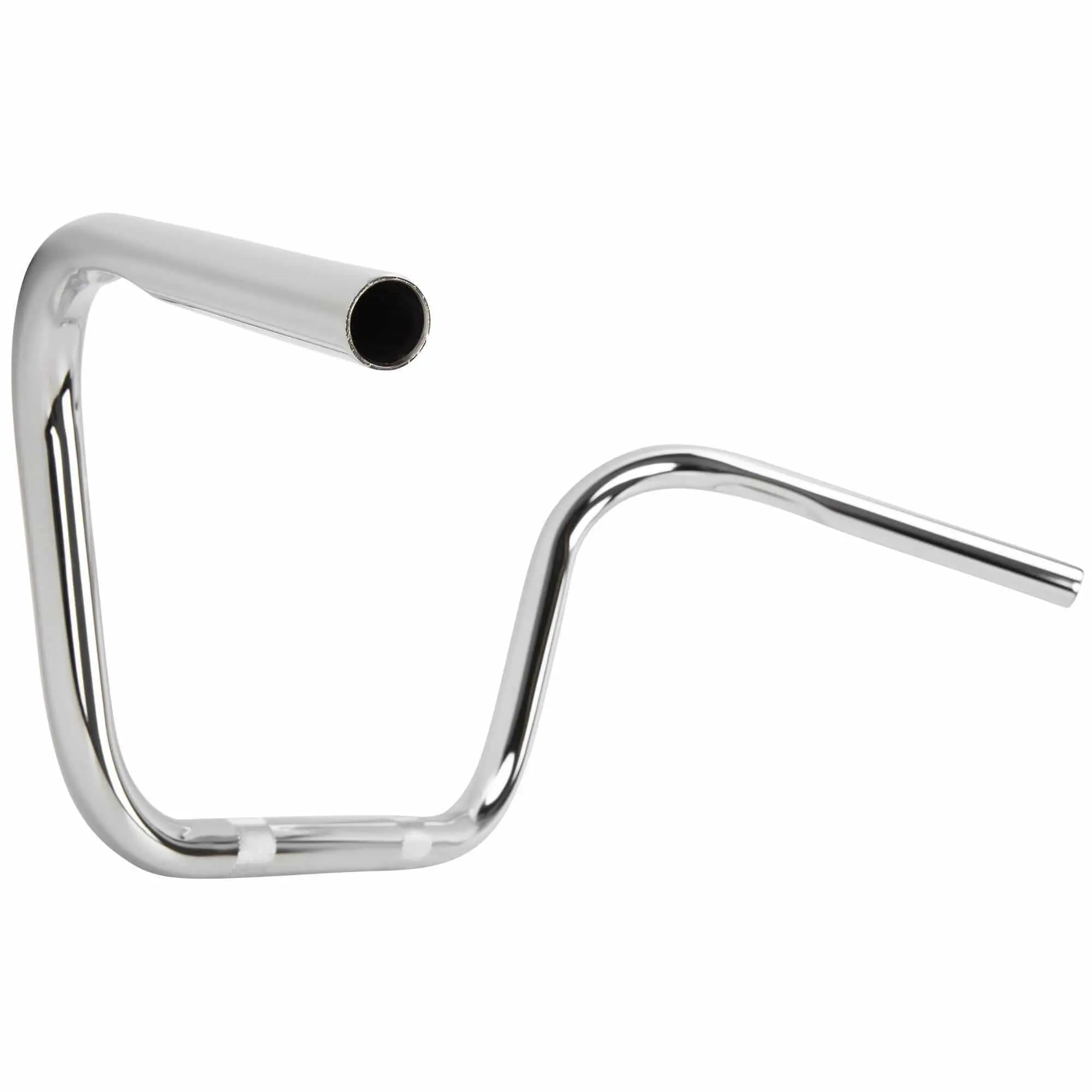Lowbrow Customs Mini Ape Hanger Springer Handlebars - 1 Inch - 9 Inch Rise - Chrome - Image 5