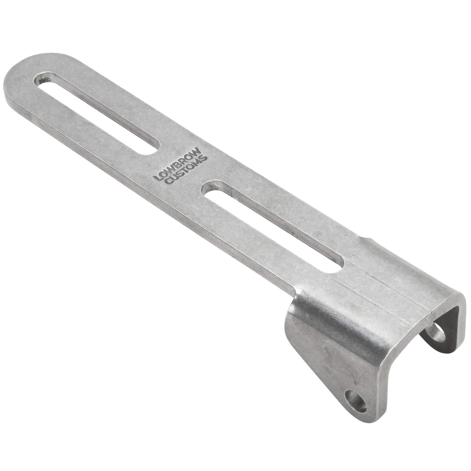 Lowbrow Customs Stainless Steel Solo Seat Hinge / Pivot Bracket - Harley Ironhead Sportster 1957-1978 - Image 4