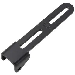 Lowbrow Customs Black Steel Solo Seat Hinge / Pivot Bracket - Harley Ironhead Sportster 1957-1978