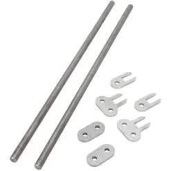 Lowbrow Customs DIY Motorcycle Fender Mounting Strut Kit 2.0