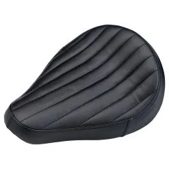 Biltwell Midline Solo Seat - Black Tuck N Roll