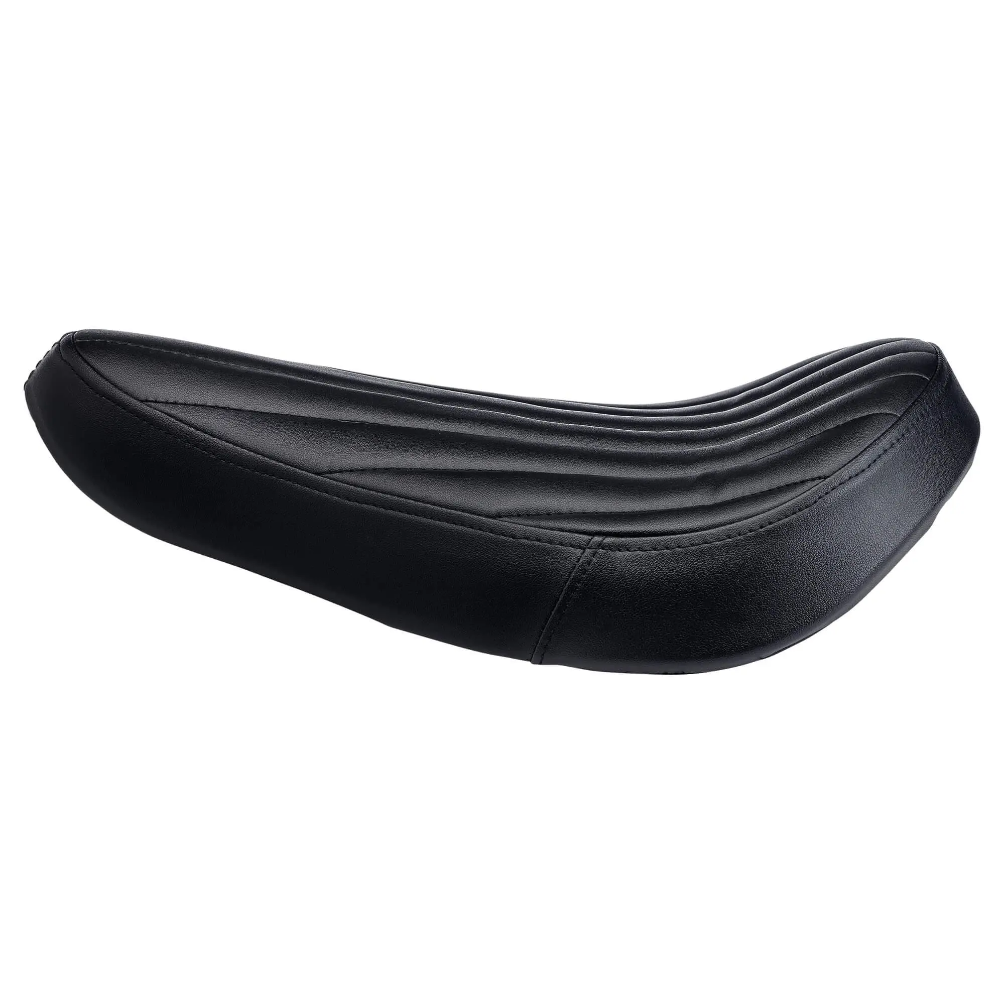 Biltwell Midline Solo Seat - Black Tuck N Roll - Image 2