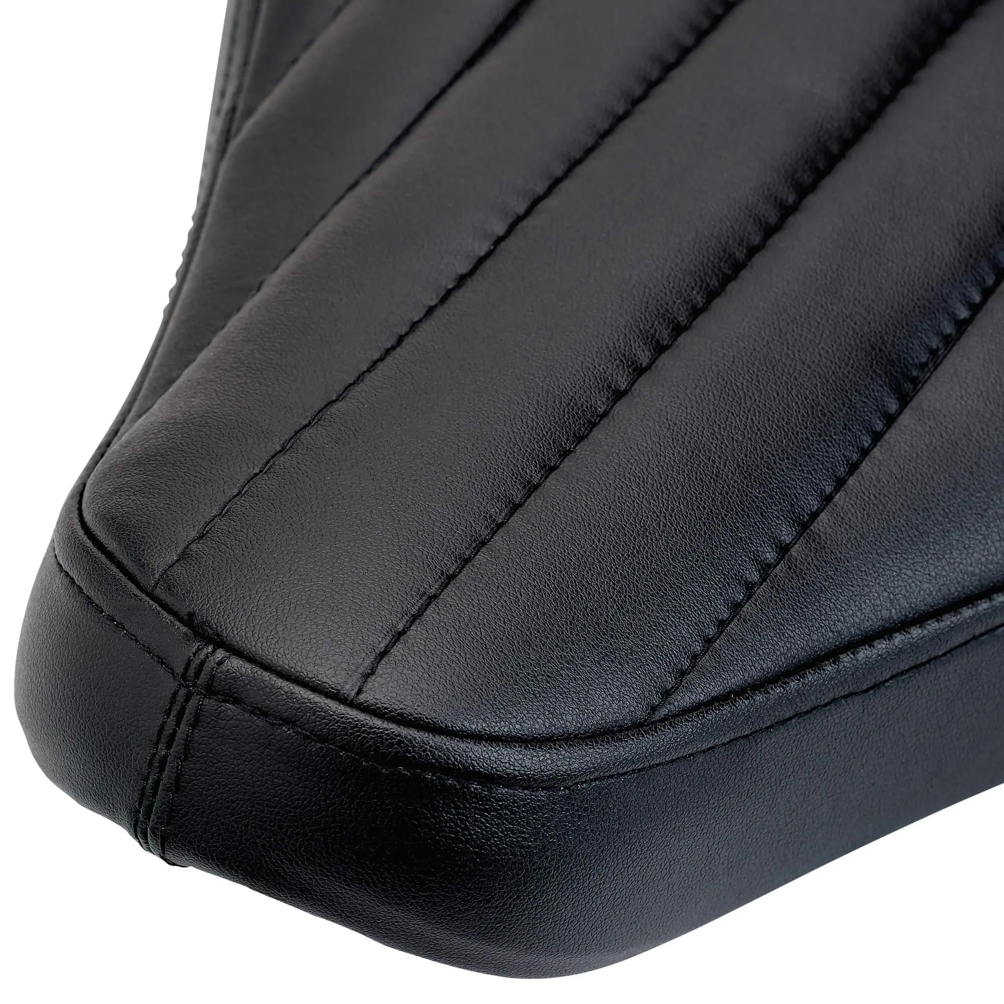 Biltwell Midline Solo Seat - Black Tuck N Roll - Image 7