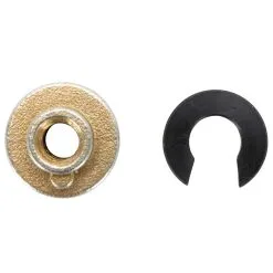 Cycle Standard 1/4-28 Inch Fender Seat Mount Nut Kit - Zinc Plated