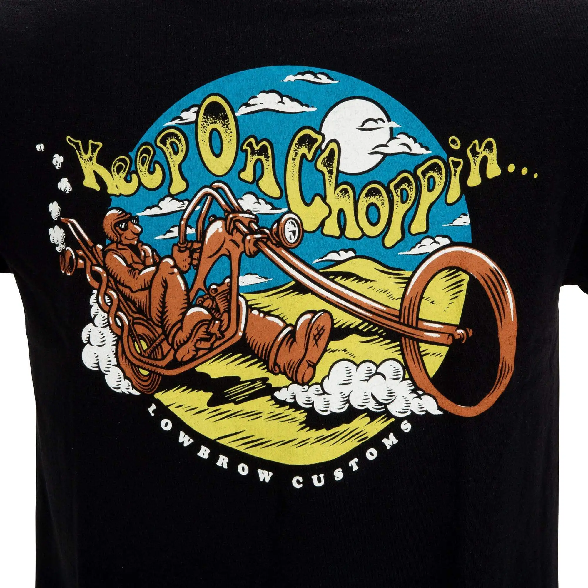 Lowbrow Customs Keep On Choppin T-Shirt - Image 2