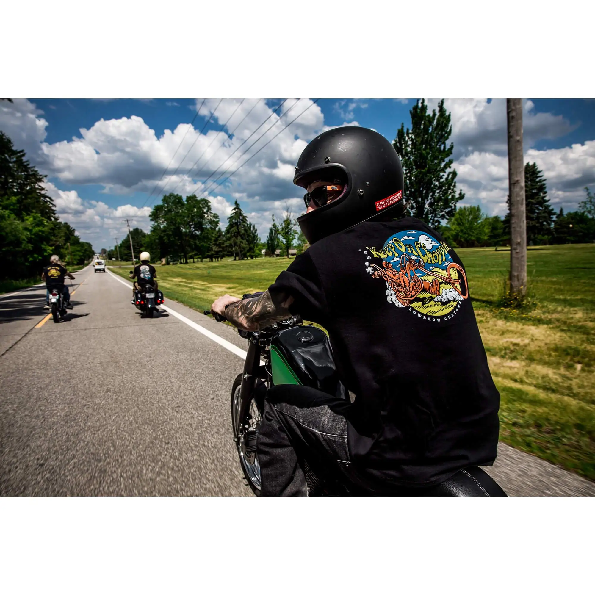 Lowbrow Customs Keep On Choppin T-Shirt - Image 8