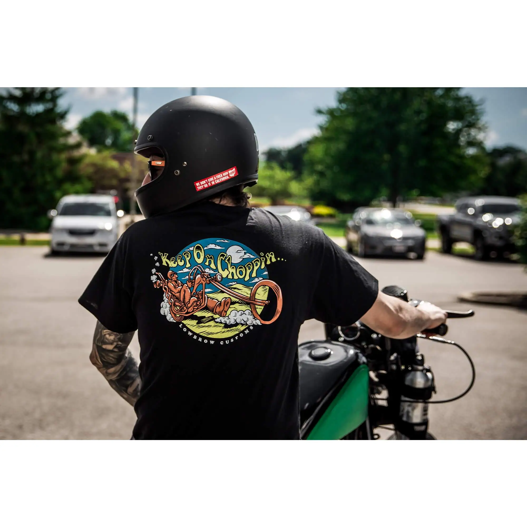 Lowbrow Customs Keep On Choppin T-Shirt - Image 9