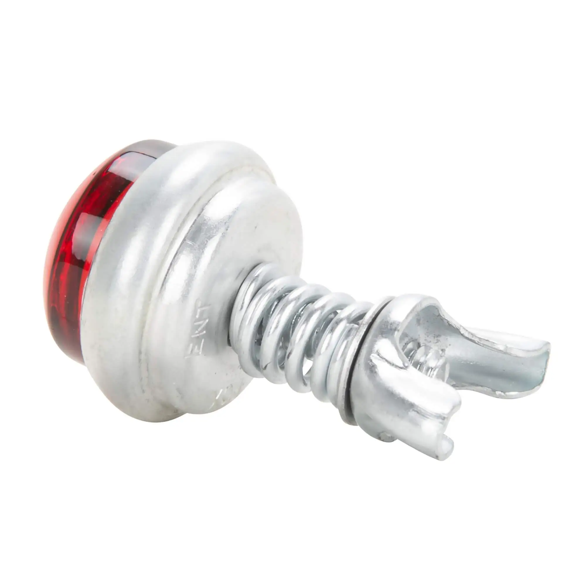 Red Fox Enterprises Glo Brite Glass License Plate Reflector - Red - Image 3