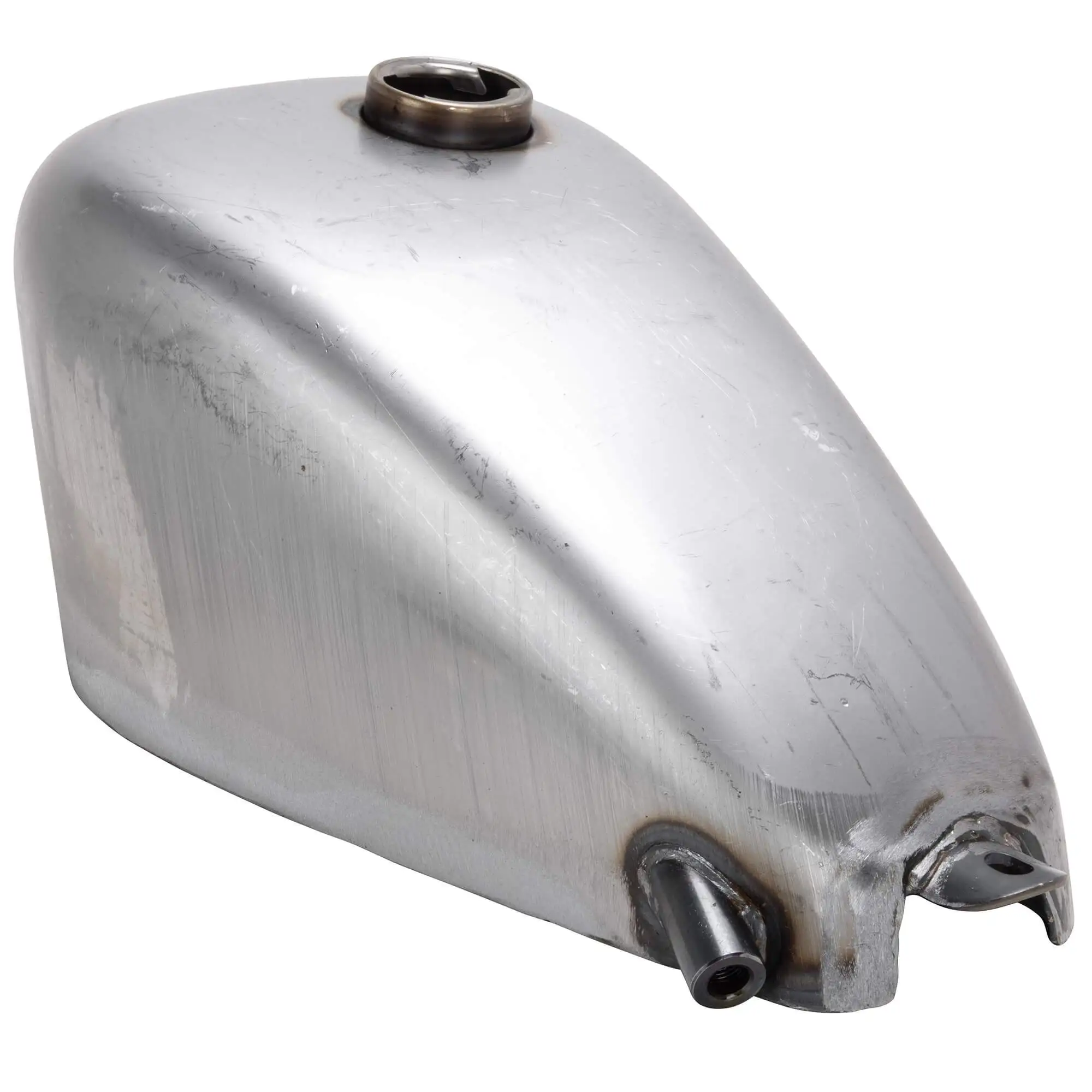 Lowbrow Customs Frisco Mount Sportster Gas Tank - Standard Width - Bayonet Filler - 2.5 Gallon - Image 3
