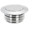 Cycle Standard Pop-Up Gas Cap - Chrome - Non-Vented - For Harley 1996 & Later