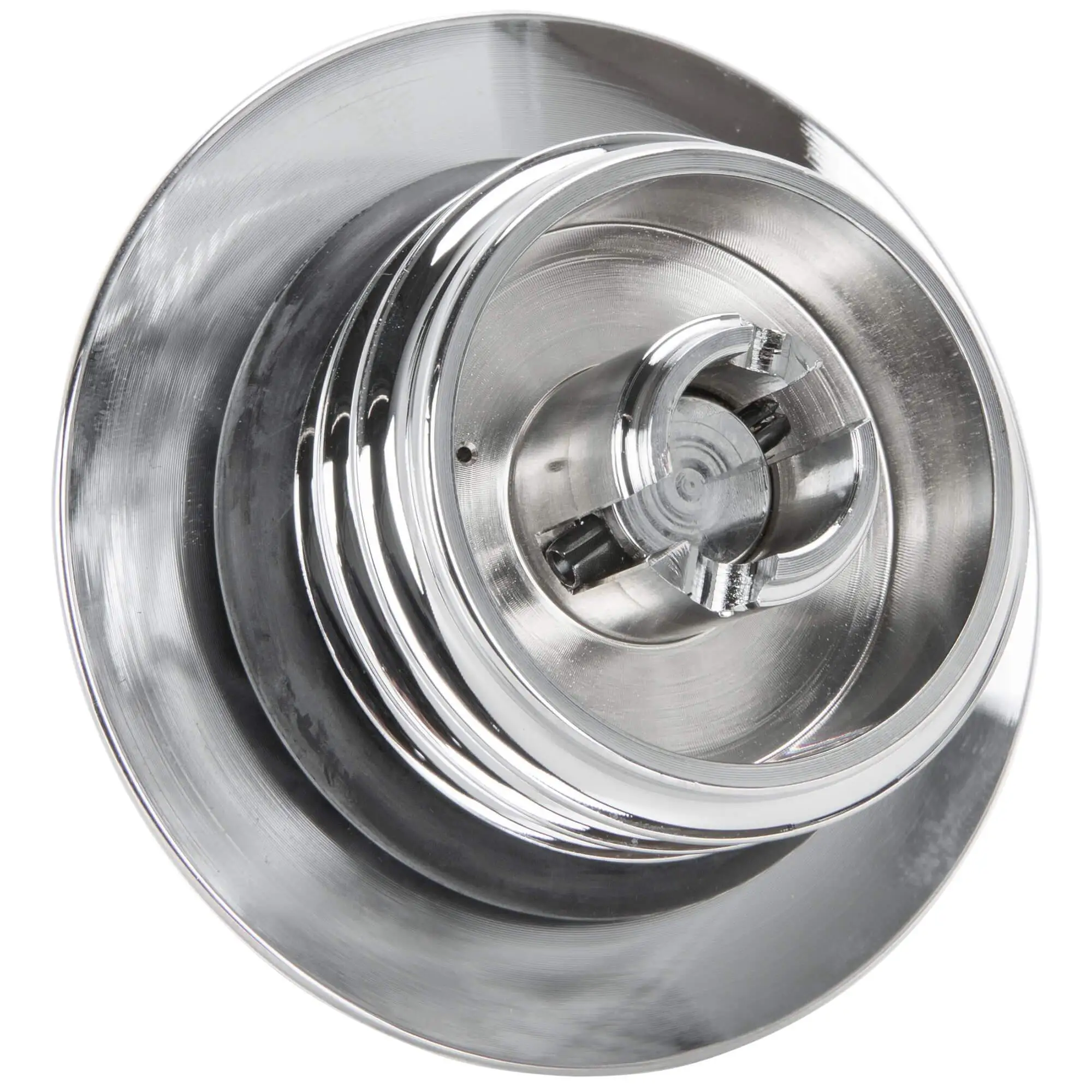 Cycle Standard Pop-Up Gas Cap Large Diameter - Chrome - Vented - For Harley 1996 & Later - Image 4