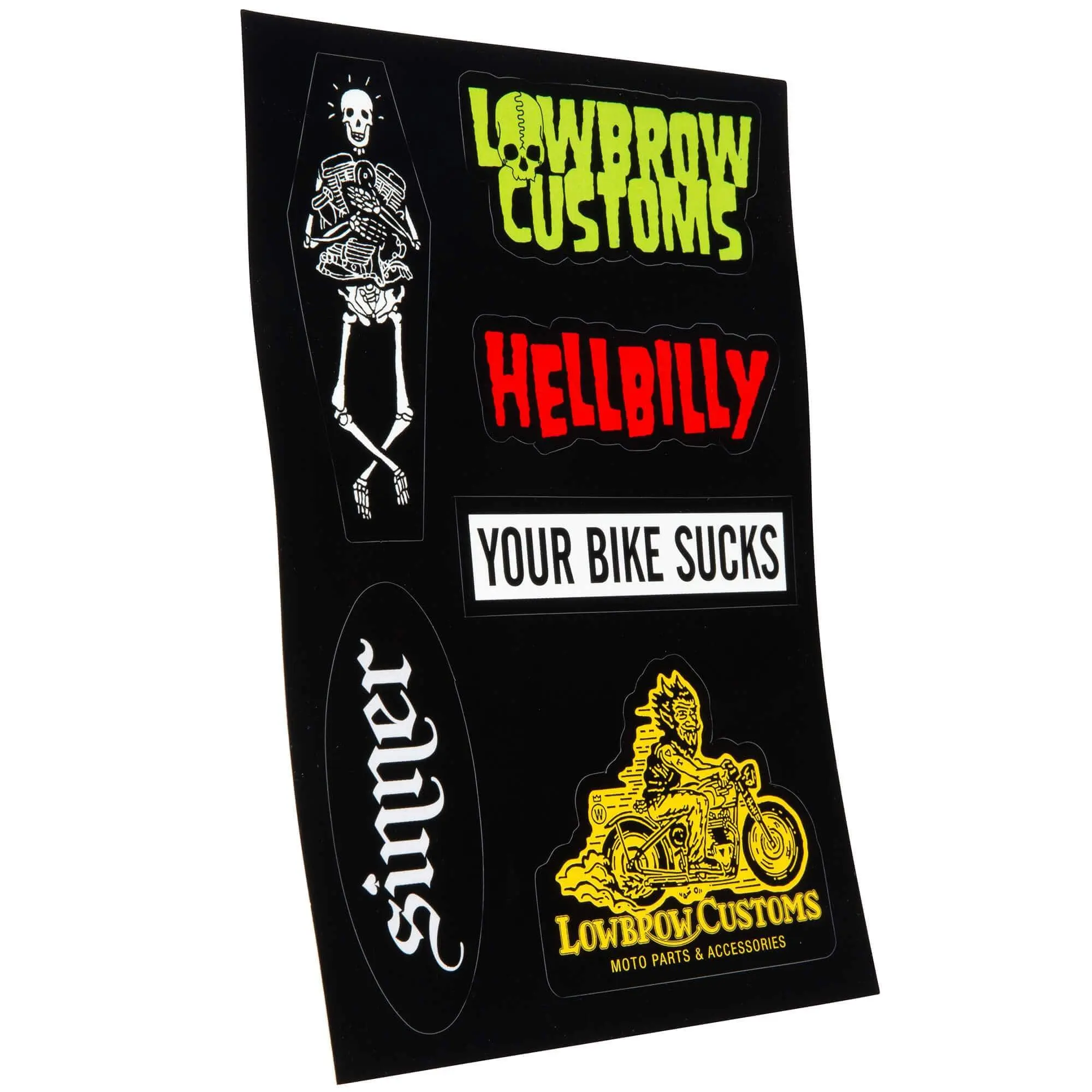 Lowbrow Customs Sticker Sheet No. 1 - Image 2