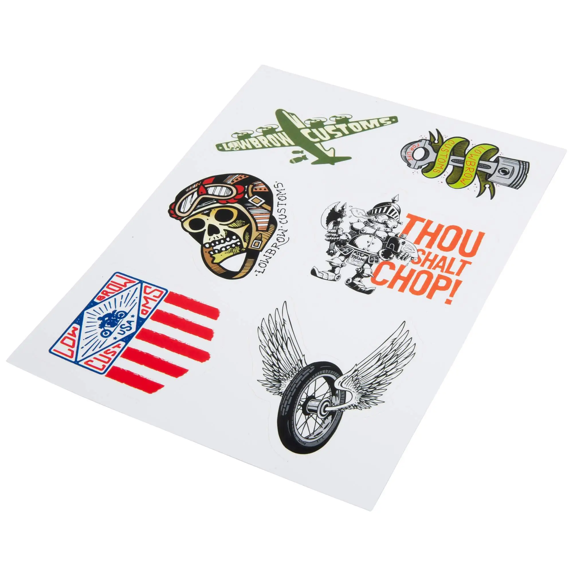 Lowbrow Customs Sticker Sheet No. 4 - Image 3