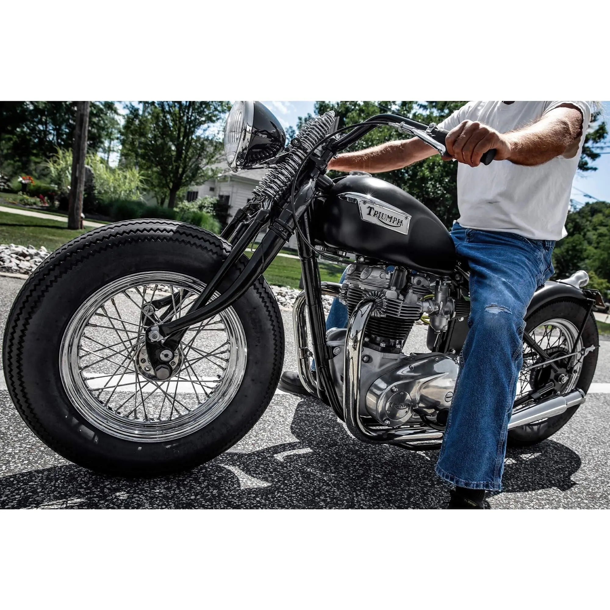 Coker Tire Firestone Deluxe Champion Motorcycle Tire 5.00-16 - Image 7