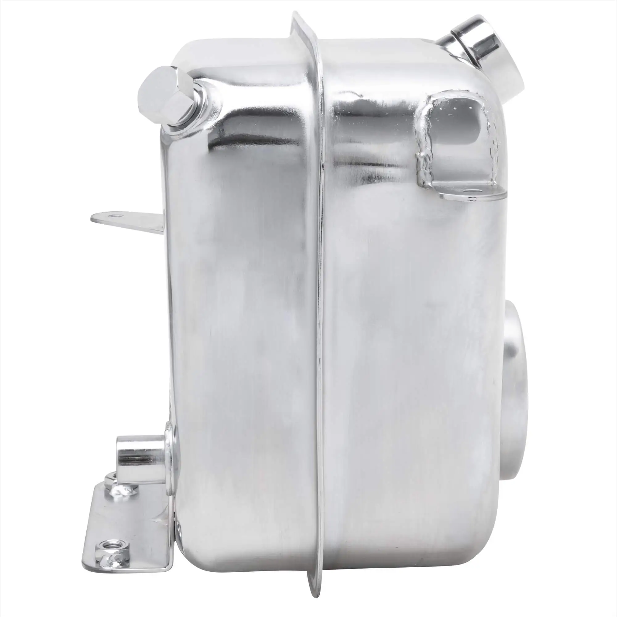 Cycle Standard Direct OEM Replacement Chrome Oil Tank For 1965-1982 Harley-Davidson 4 Speed Models - Image 2