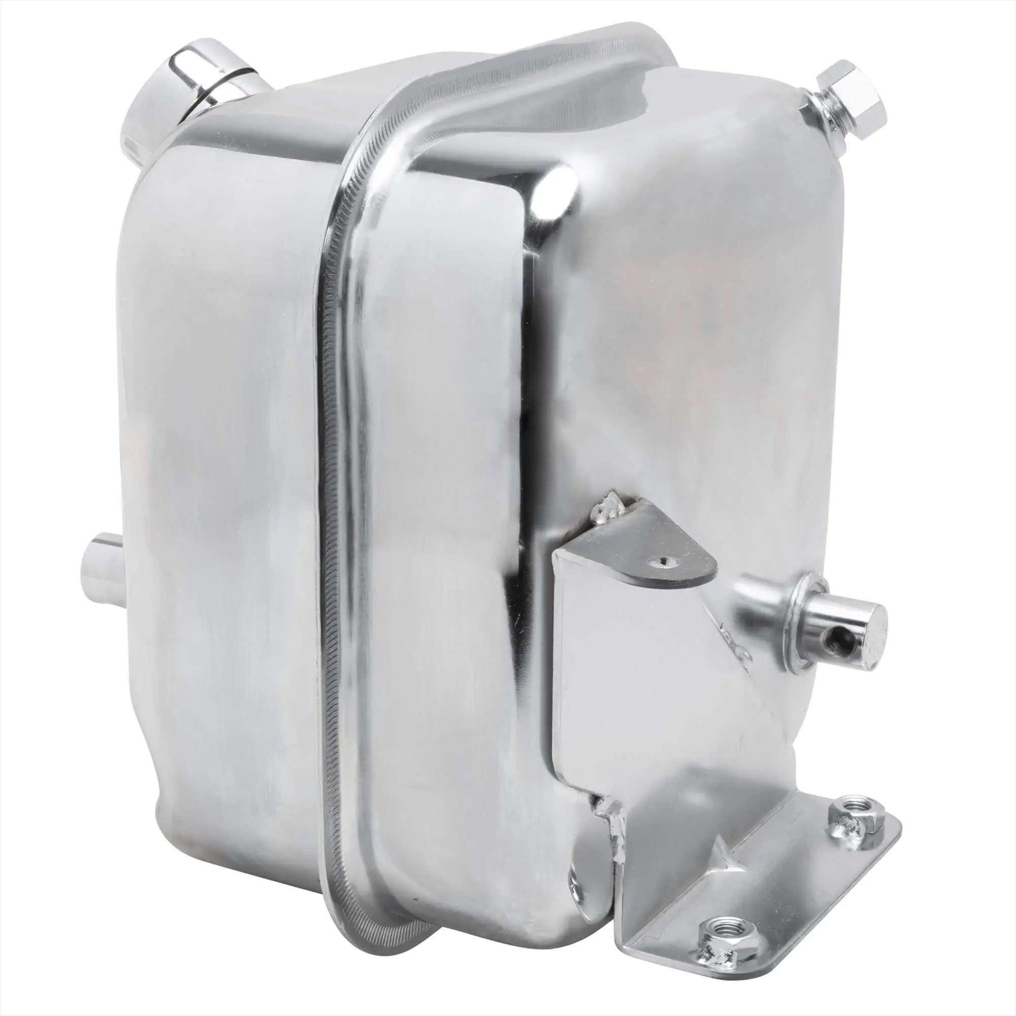 Cycle Standard Direct OEM Replacement Chrome Oil Tank For 1965-1982 Harley-Davidson 4 Speed Models - Image 4