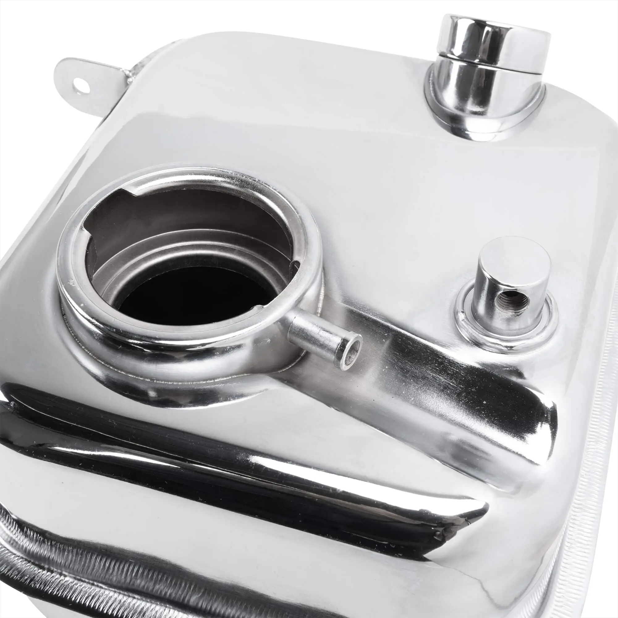 Cycle Standard Direct OEM Replacement Chrome Oil Tank For 1965-1982 Harley-Davidson 4 Speed Models - Image 8