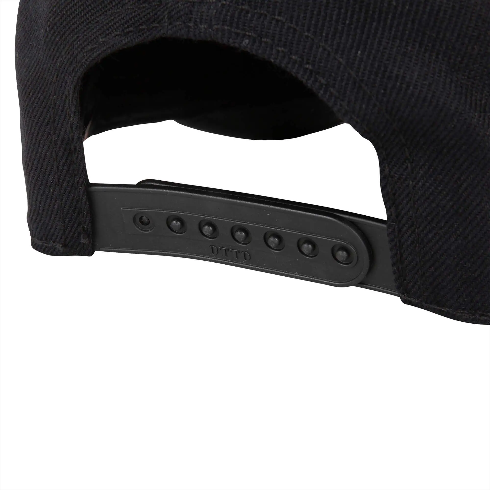 Lowbrow Customs Blackout Embroidered Snapback Hat - Image 6