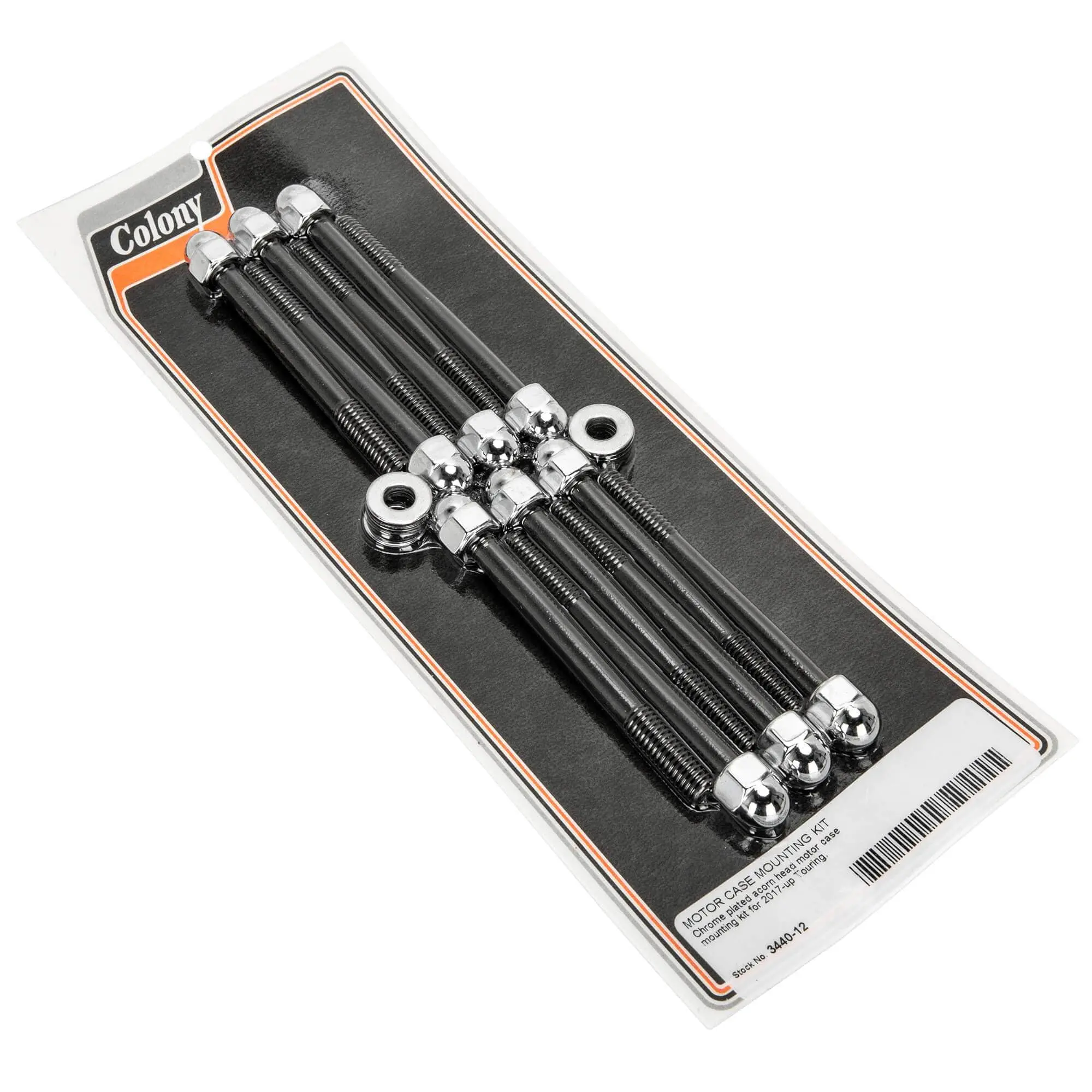 Colony #3440-12 Motor Case Mounting Kit 2017-Up Harley-Davidson Touring Models