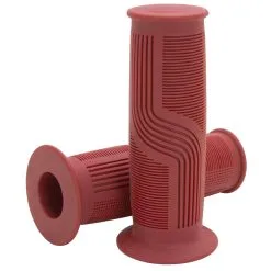 Lowbrow Customs AMF Grips - Brick Red - 1 Inch