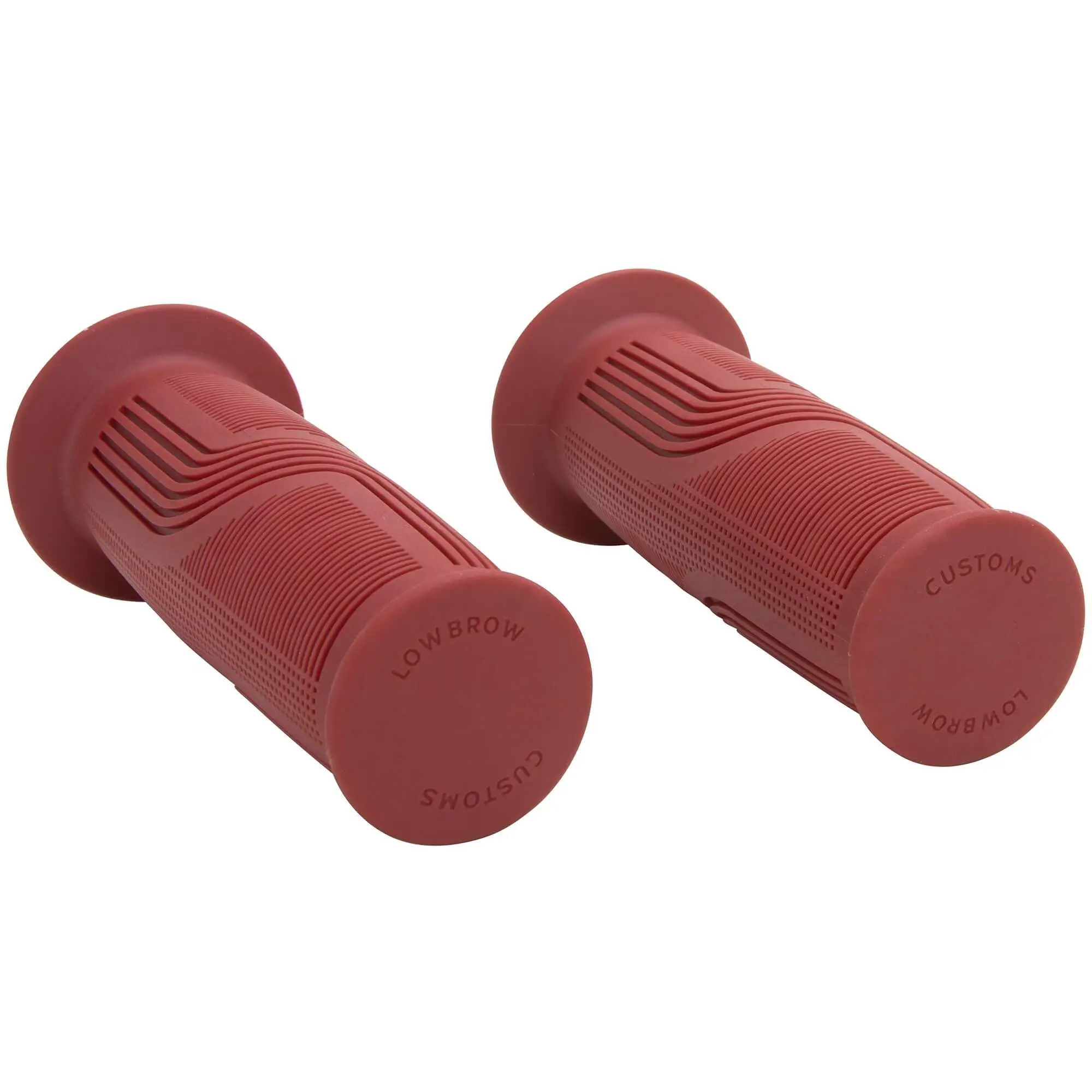 Lowbrow Customs AMF Grips - Brick Red - 1 Inch - Image 3
