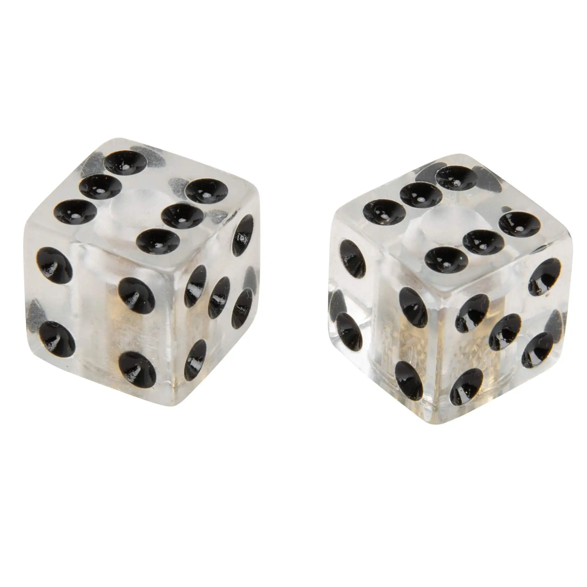 Mooneyes Dice Air Valve Caps - Clear - Image 3
