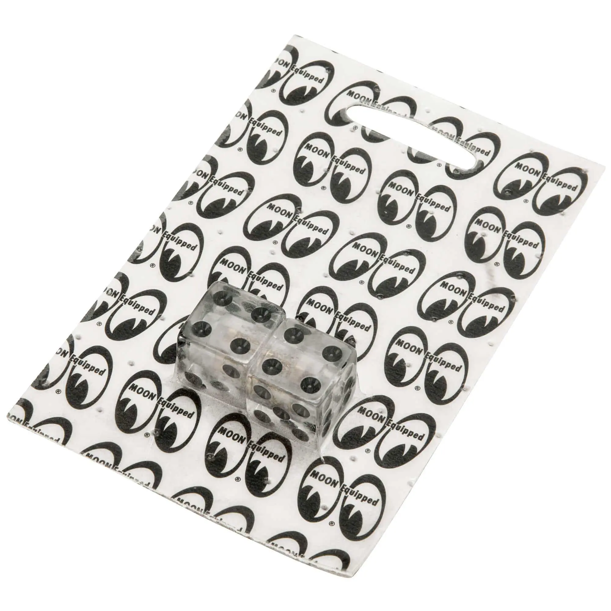 Mooneyes Dice Air Valve Caps - Clear - Image 5