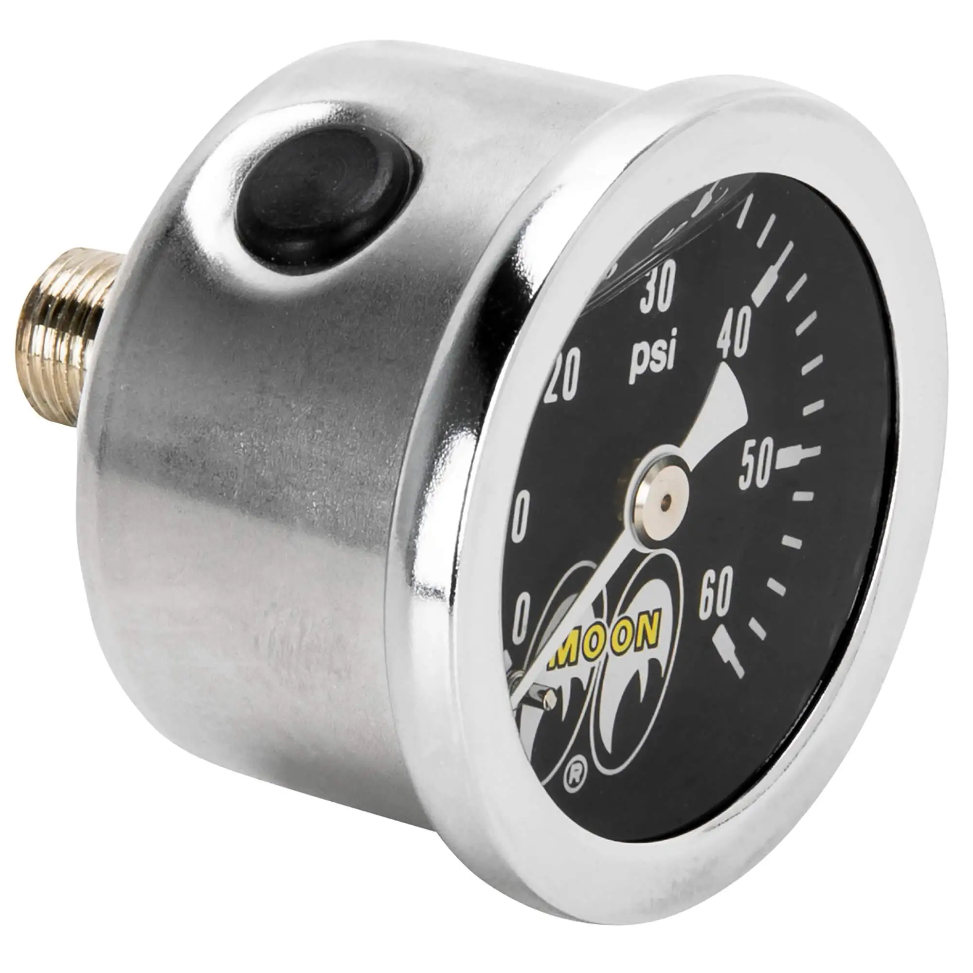 Mooneyes 60 Psi Oil Pressure Gauge - Image 3