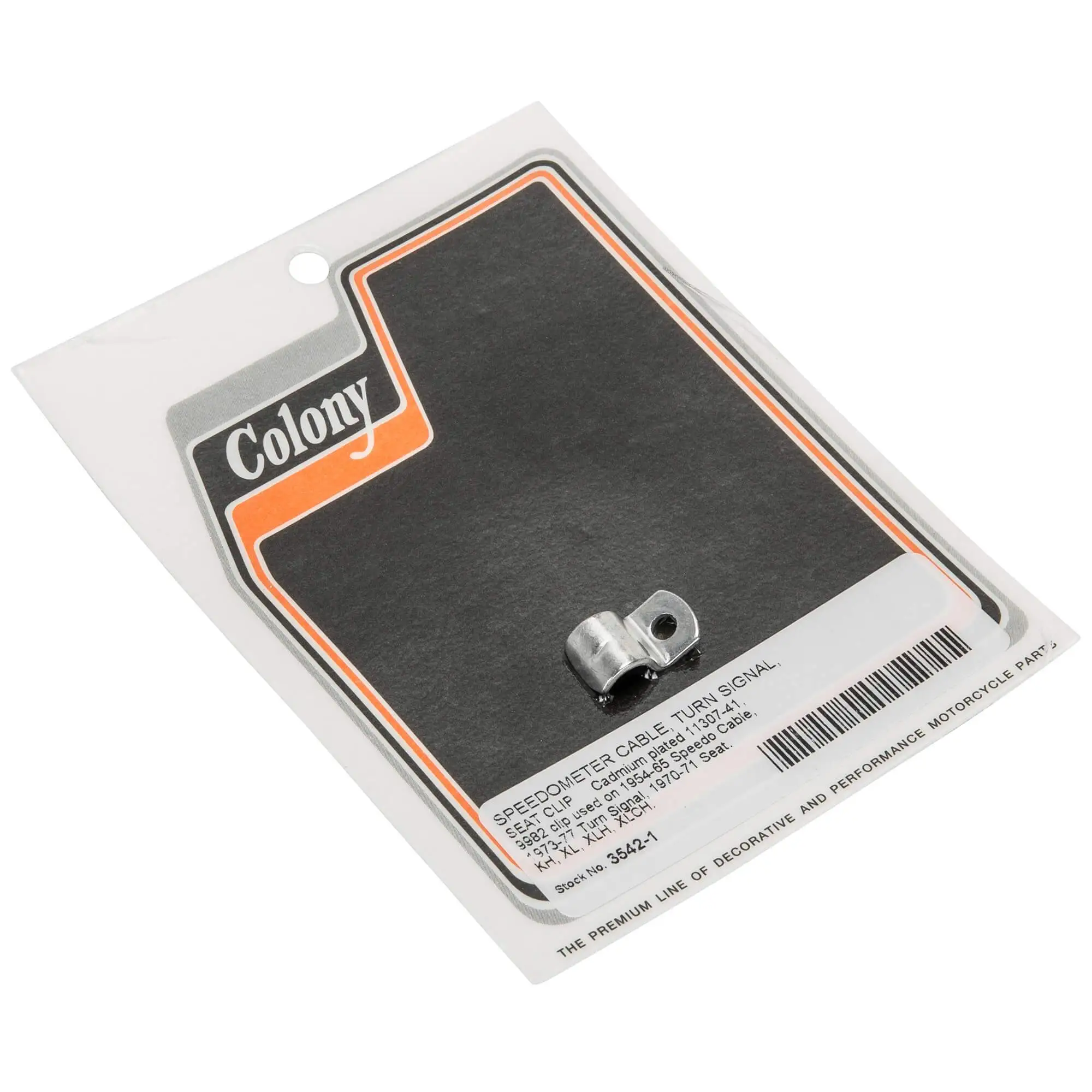 Colony #3542-1 Speedometer Cable Clip 1954-65 Harley-Davidsons