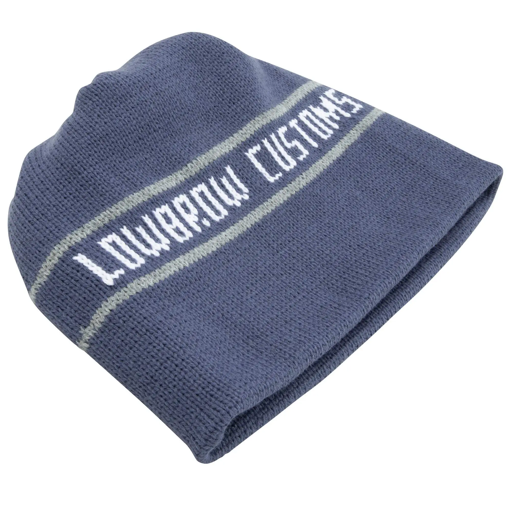 Lowbrow Customs Motor Company LTD Knit Beanie Hat - Image 2