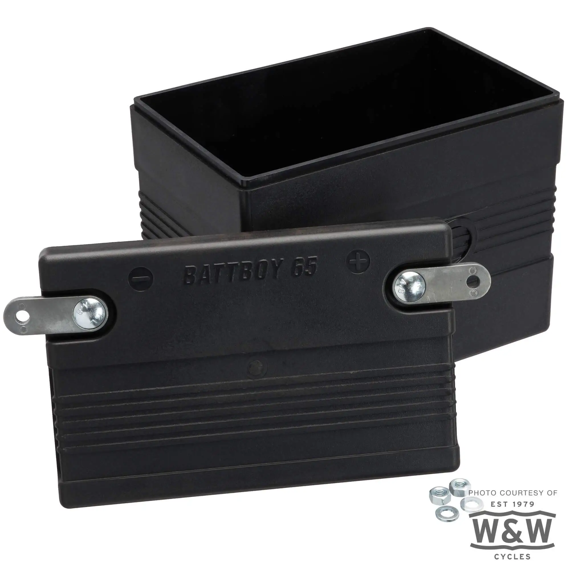 Bates BattBoy 65 Battery Box 1965-84 Harley-Davidson FL FLH And 1967-78 XL - Image 2