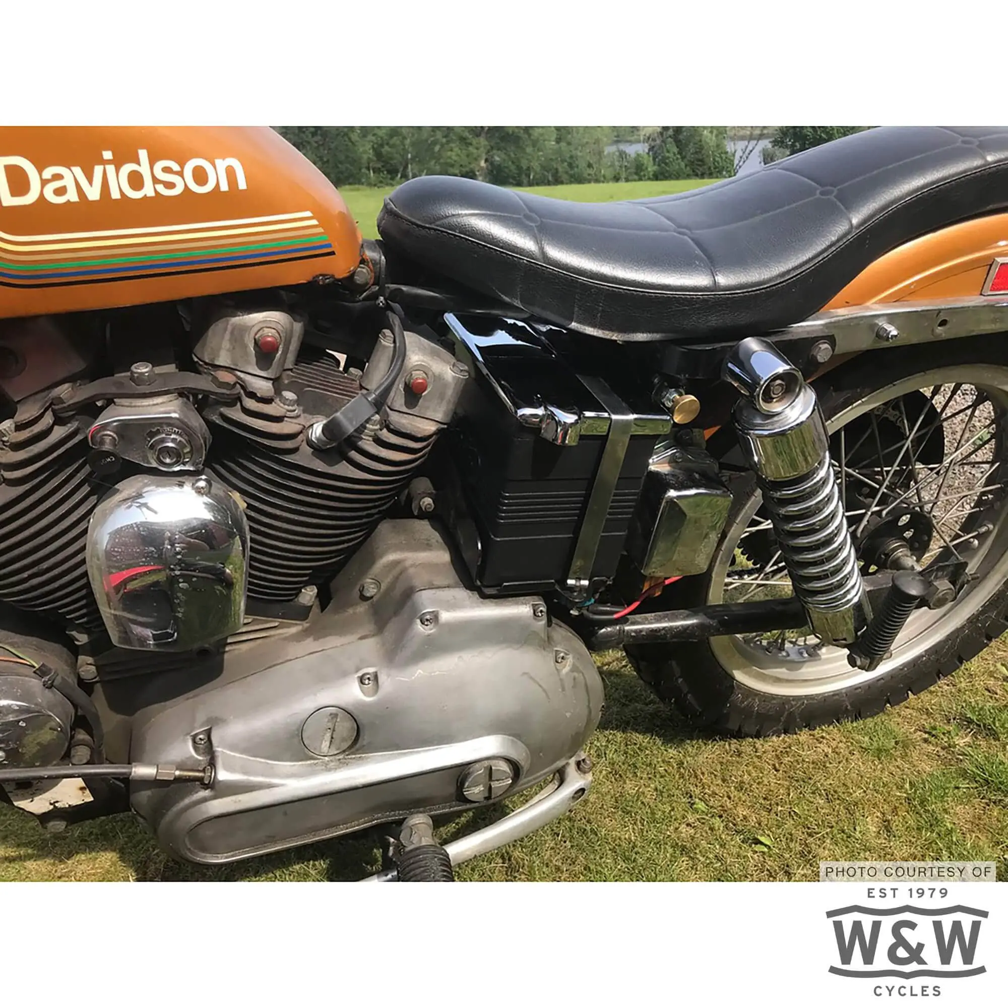 Bates BattBoy 65 Battery Box 1965-84 Harley-Davidson FL FLH And 1967-78 XL - Image 6