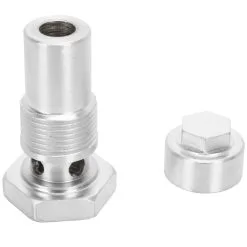 Bates 1/4" NPT Petcock Conversion Kit 1940-65 H-D Big Twins And 45”/750 Cc Sidevalves - CAD Plated