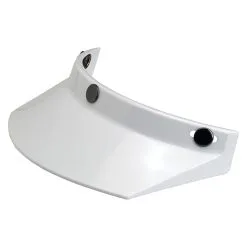 Biltwell Helmet Moto Visor - White