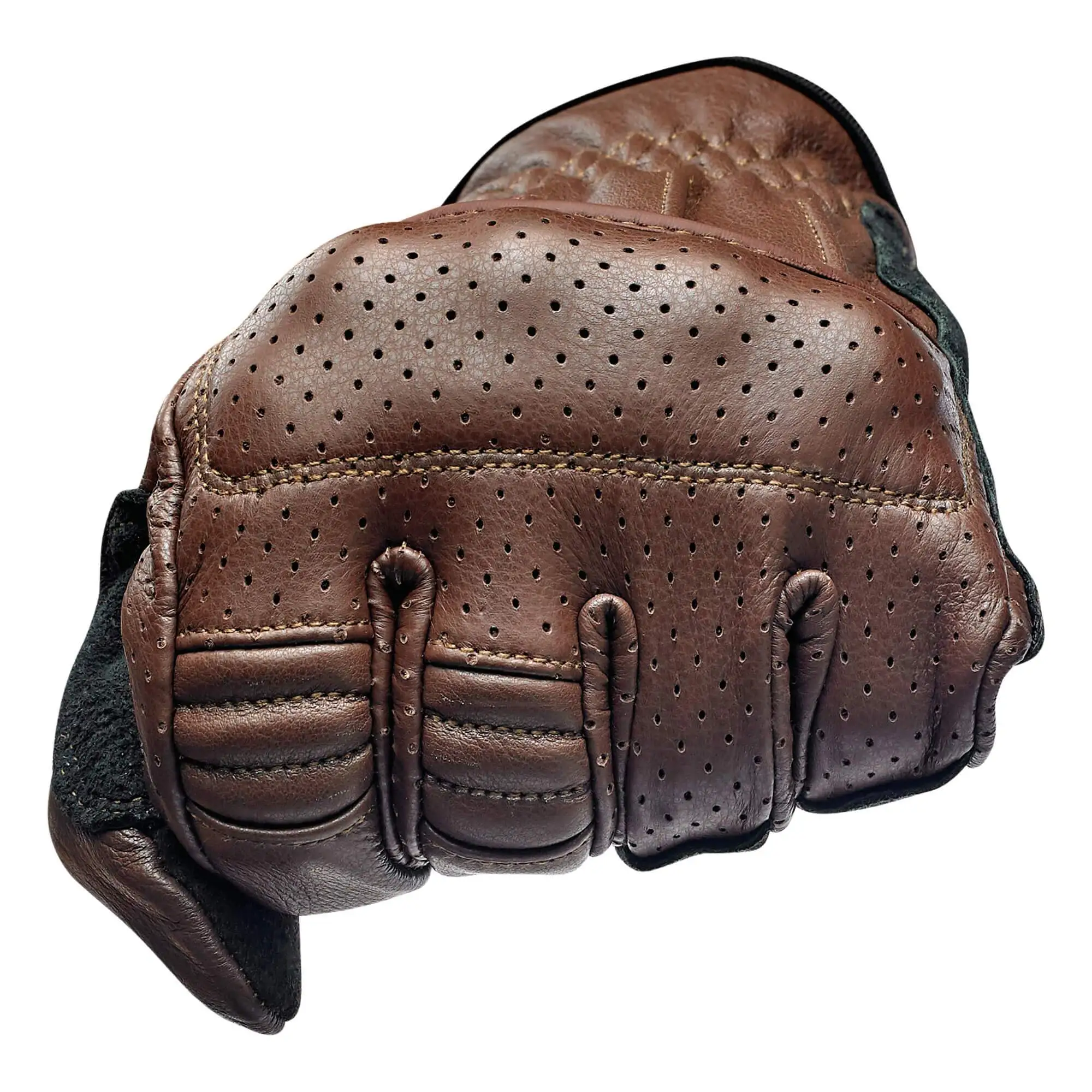 Biltwell Borrego Gloves - Chocolate - Image 4
