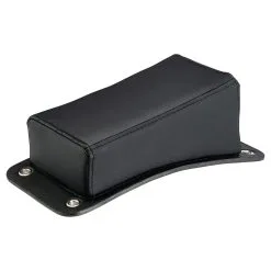 Biltwell Harlot P-Pad - Black Smooth Vintage Style Pillion Pad