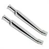 EMGO Cocktail Shaker Mufflers - Upswept - Right Side Pair - For 1-1/2 To 1-3/4 Inch Exhaust Pipes