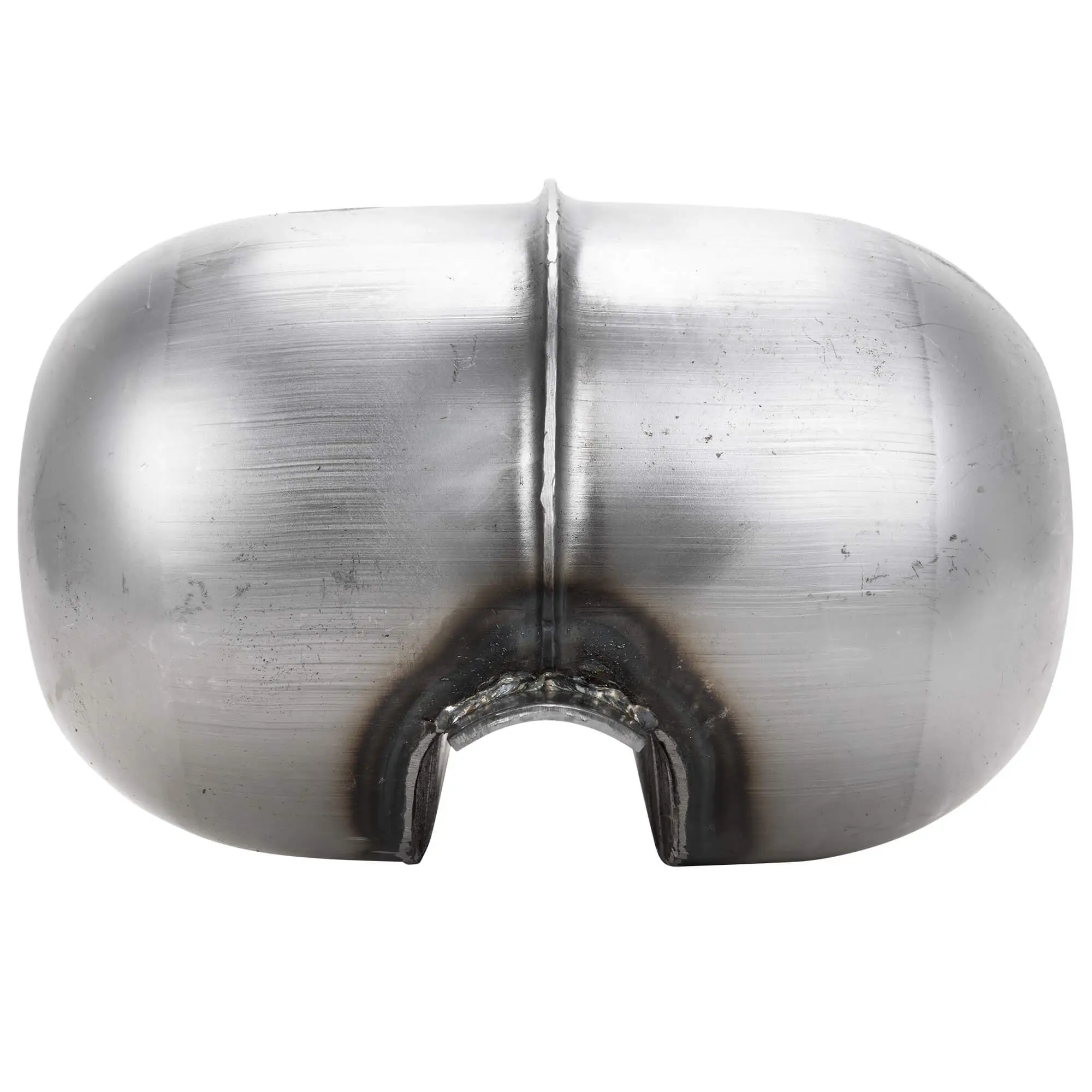 Cycle Standard Laredo Ribbed Gas Tank - Offset Filler - Image 11