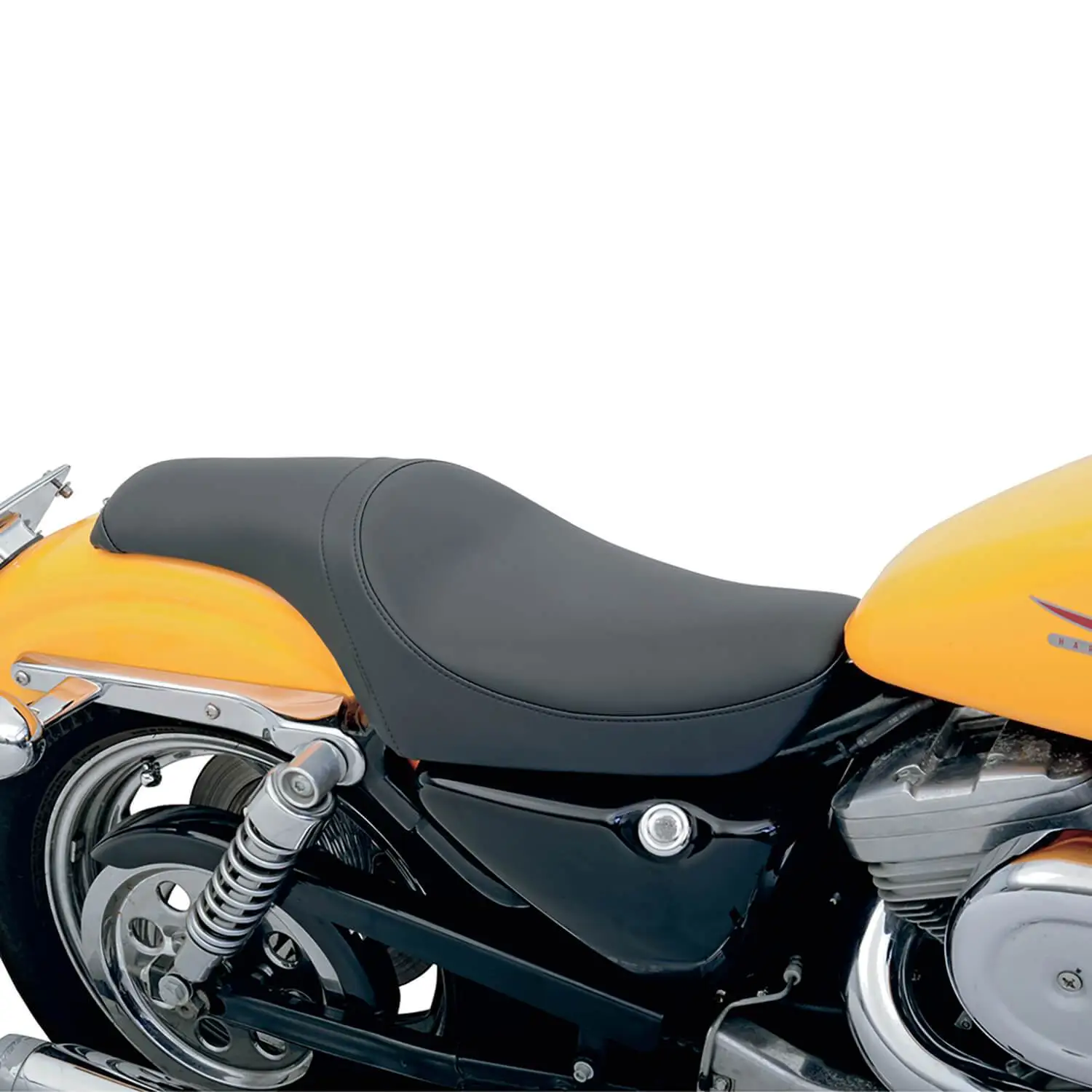 DRAG Specialties Predator 2-Up Seat - Smooth - Fits 1986-2003 Harley-Davidson Sportsters - Image 2