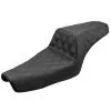 Saddlemen Step Up Seat - Lattice Stitched  - Fits 2004-Up Harley-Davidson Sportsters