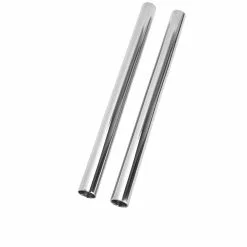 V-Twin Manufacturing 41MM Chrome Fork Tubes - 22 Inch - 2 Over