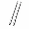 V-Twin Manufacturing 41MM Chrome Fork Tubes - 24-7/8 Inch - 4 Over