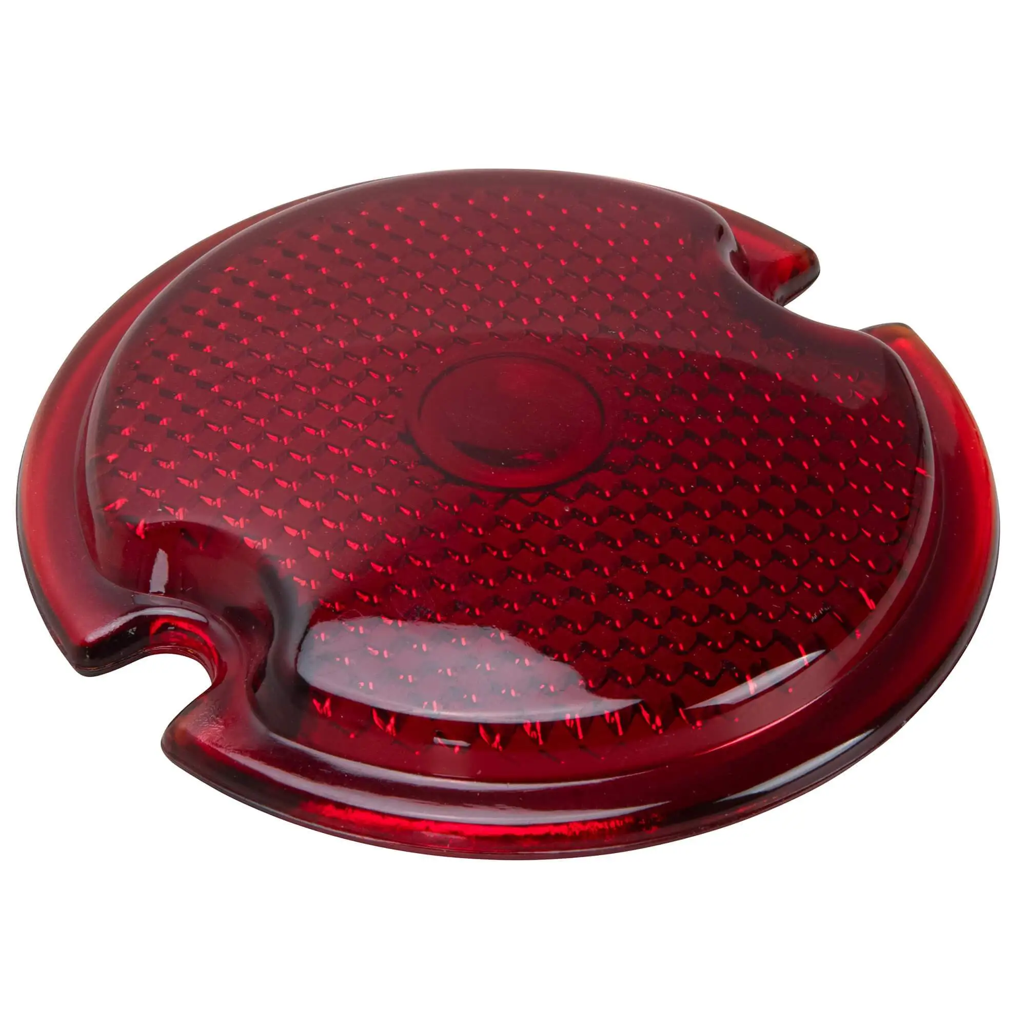 No School Choppers 1933 - 1936 Ford Duolamp Tail Light Replacement Glass Lens - Red - Image 4